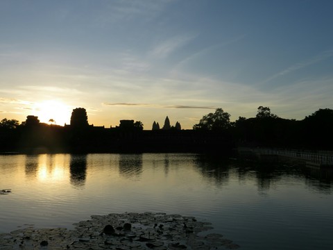 sunrise at Angkor Wat