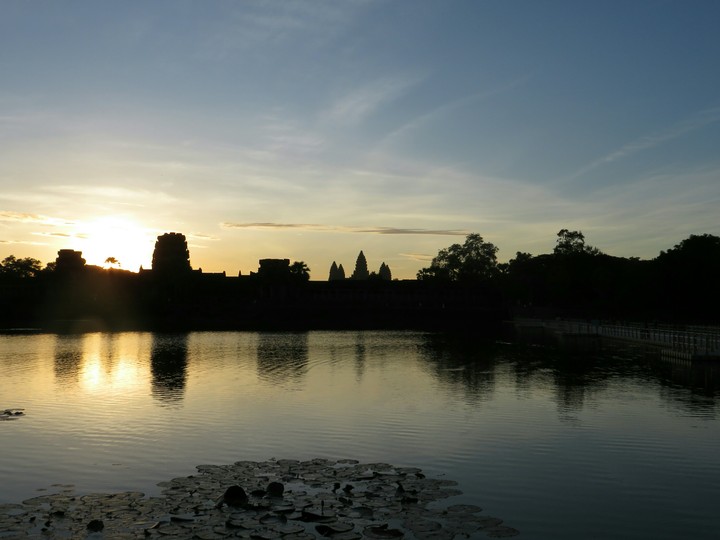 sunrise at Angkor Wat