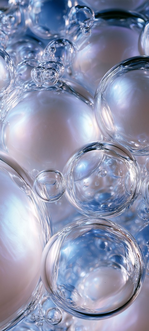 Bubble, silver桌布