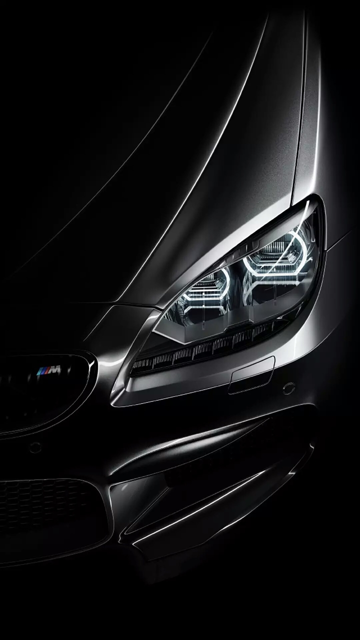 head light of car