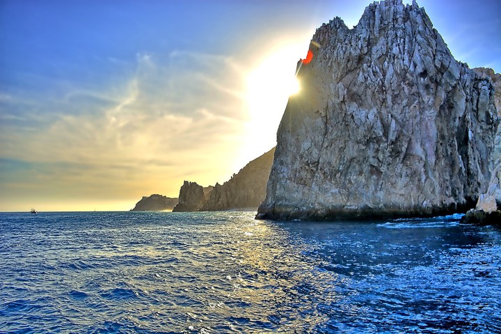berg in the ocean