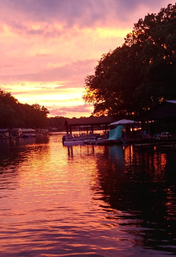 Sunset on the Lake