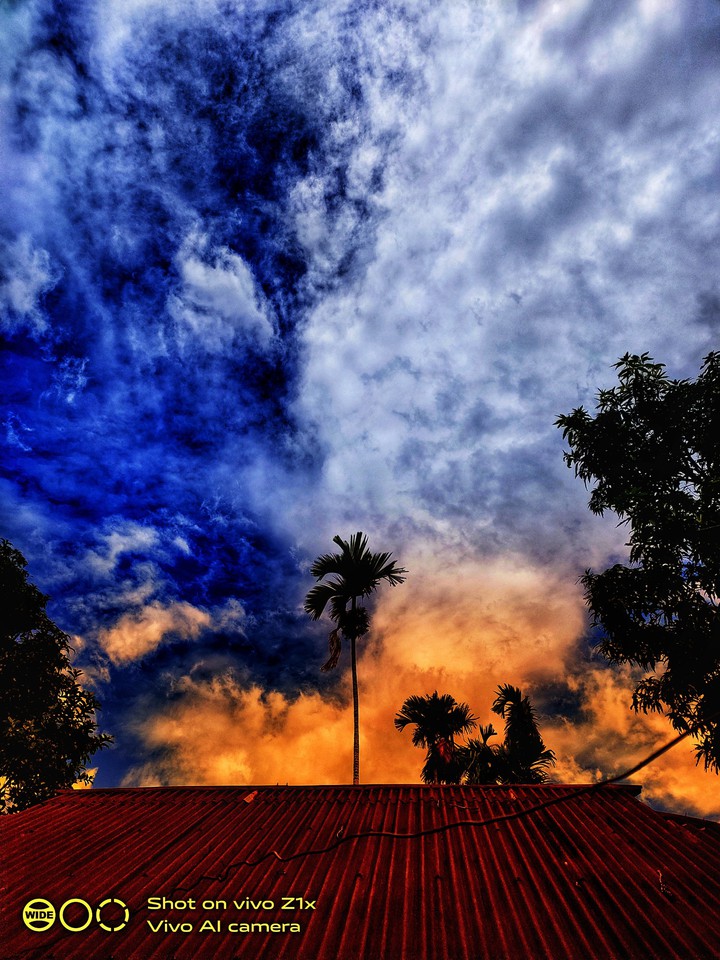 sunset.