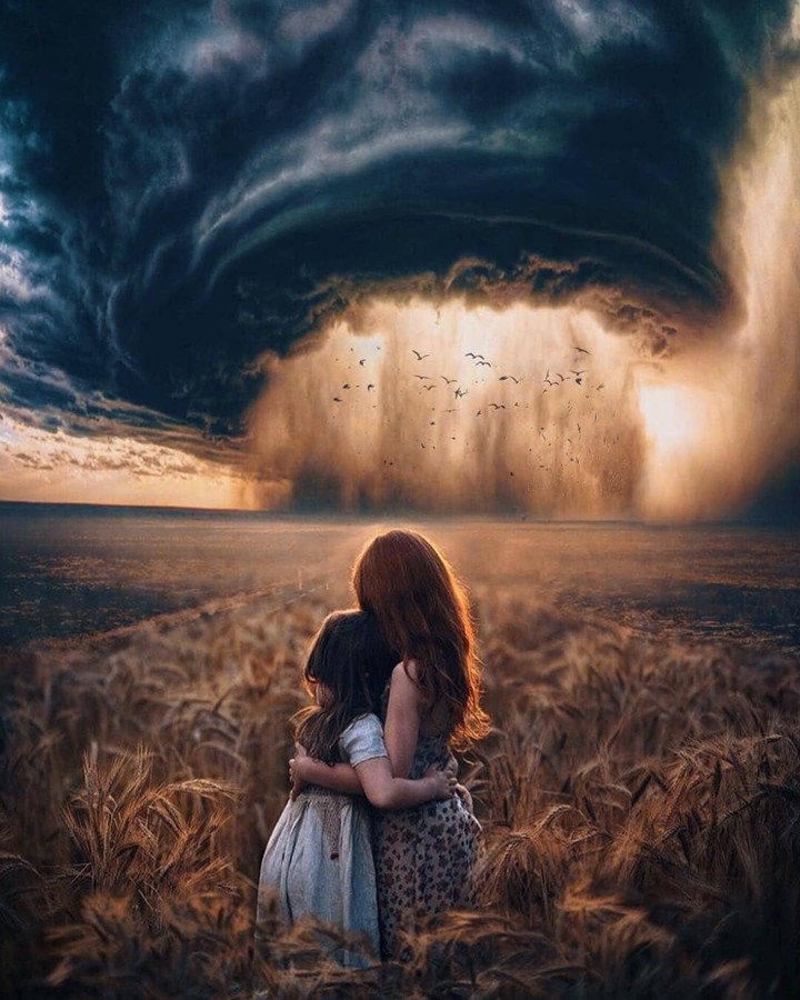 Face the storm..