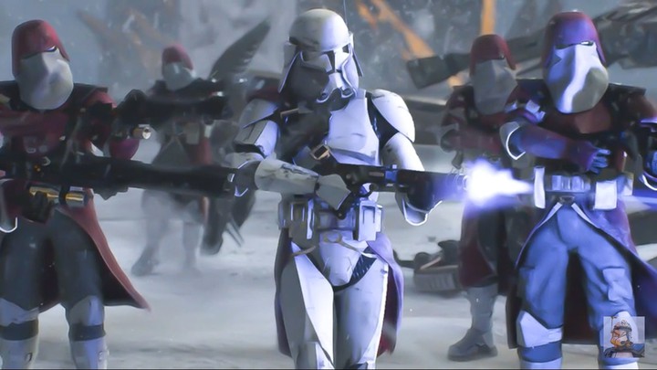 Commander Bacarra und das 41th. Nova korp
