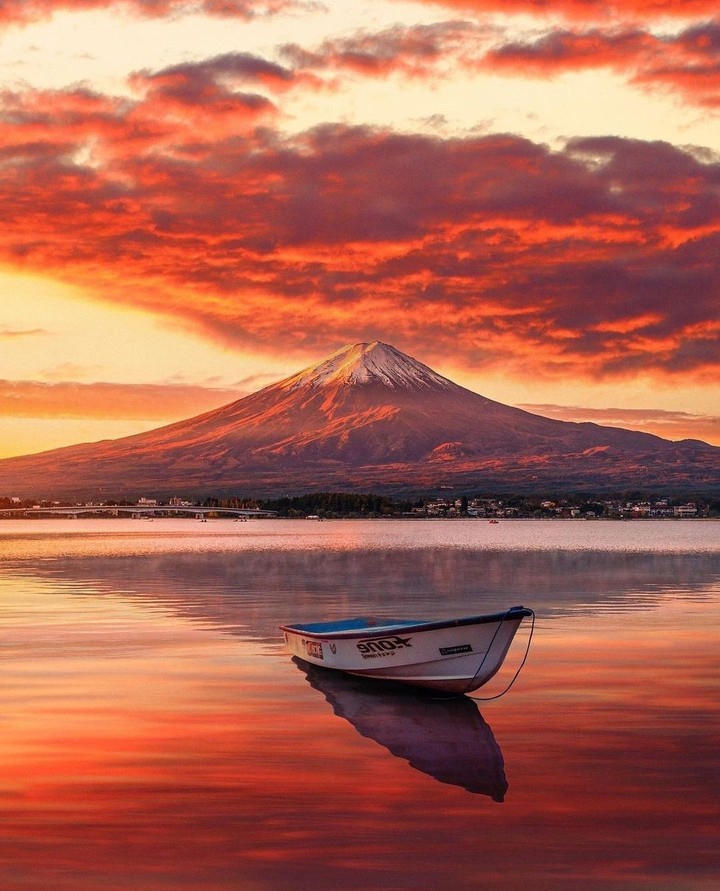 red clouds