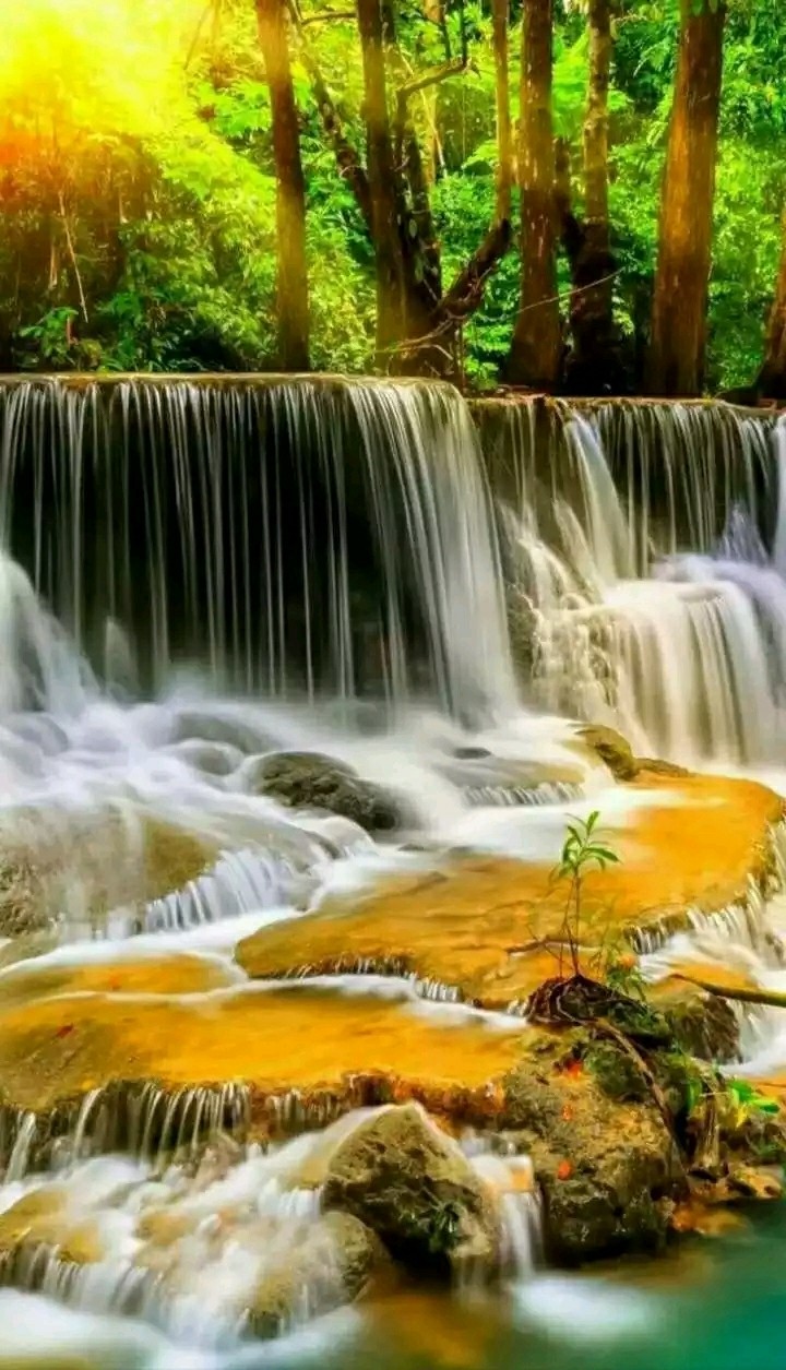 natural waterfall