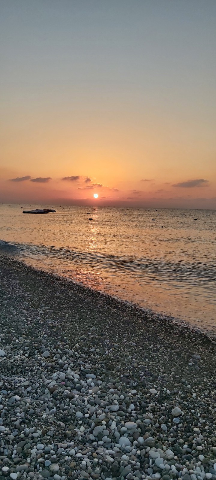 рассвет. море. Турция.