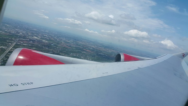Bangkok. Thailand. Beautiful landing.