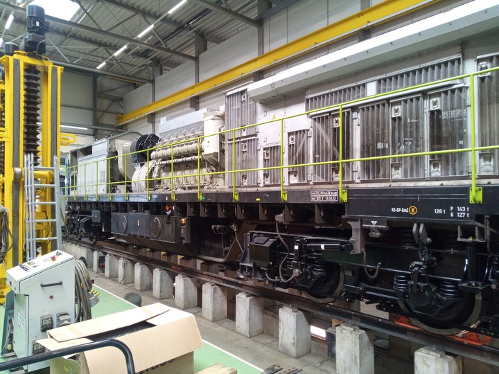 BR 250 at the workshops