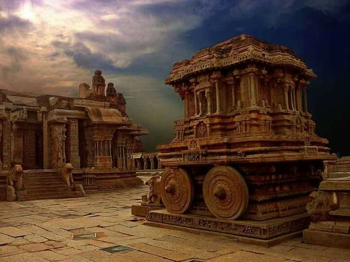 stone chariot