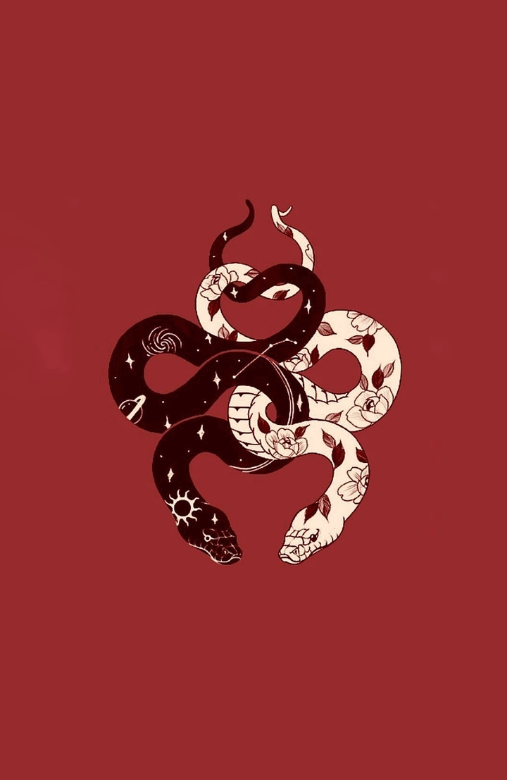 Snake red love