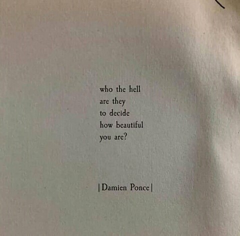 how beautiful you are