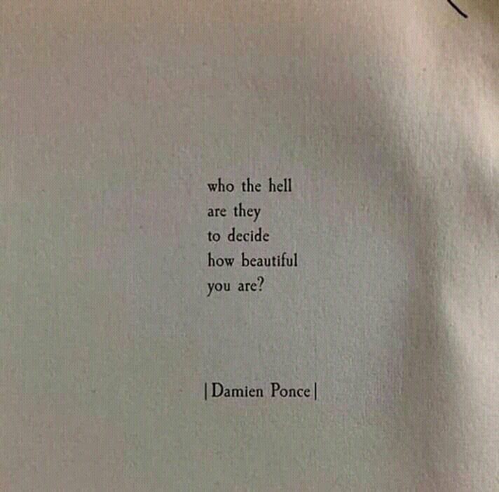 how beautiful  you are