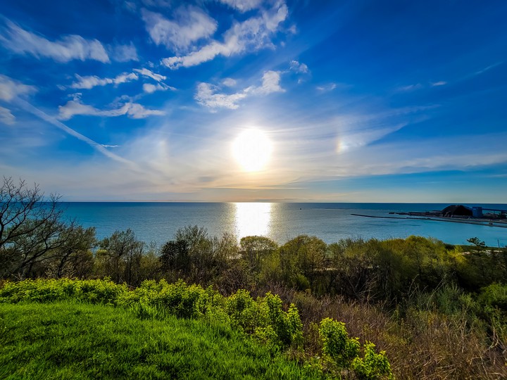 Sunset at Lake Huron