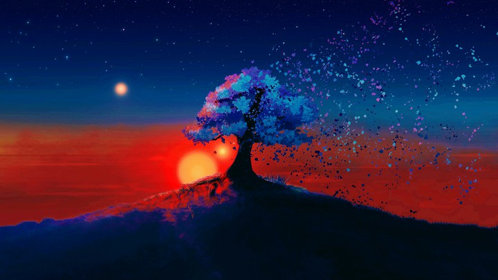 Amazing Art Tree.