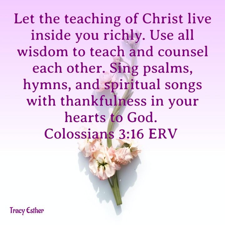 Learning with Christ to enriched us