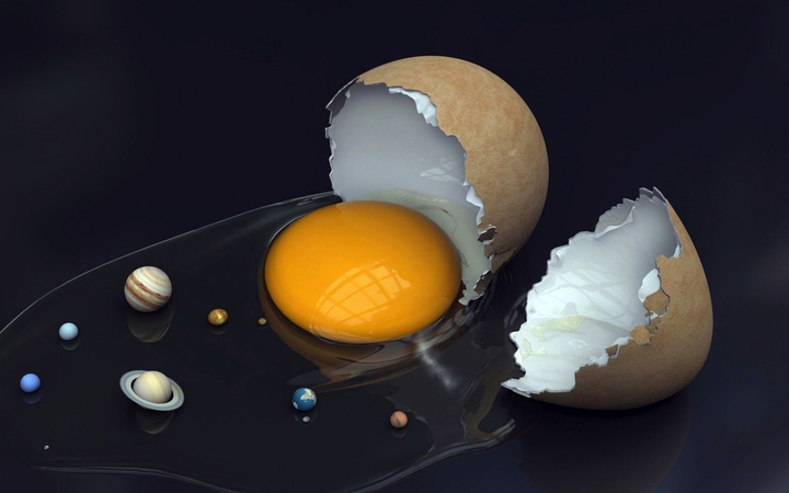 egg to space