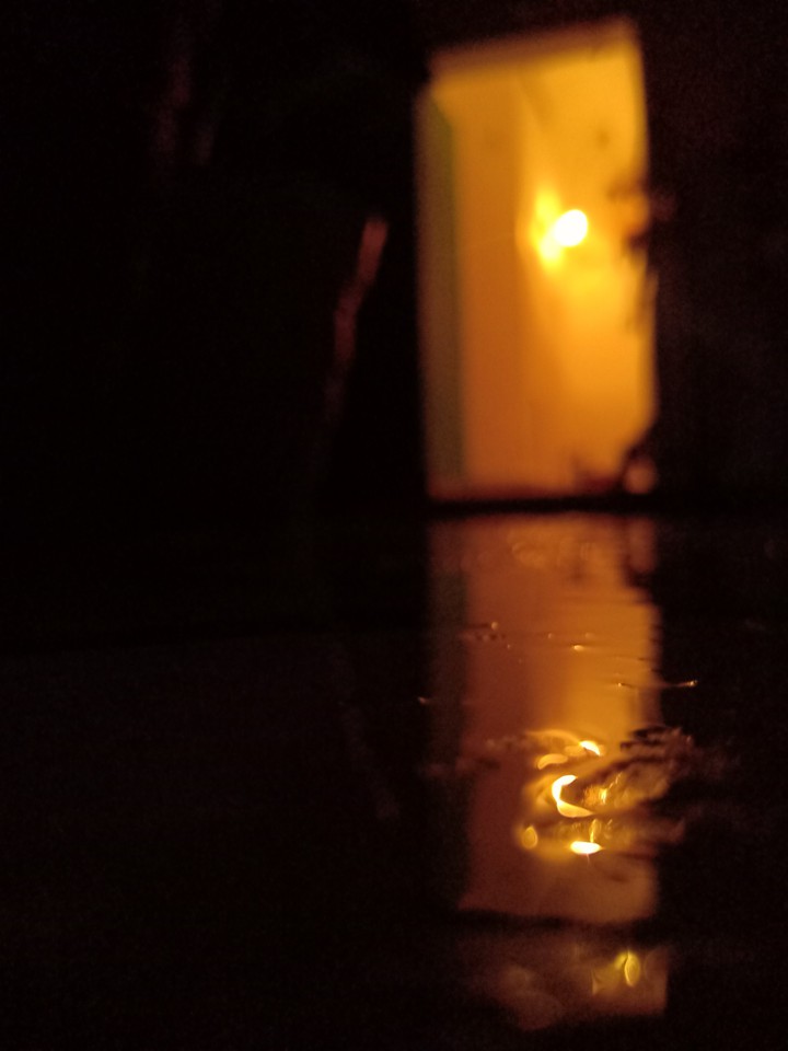 refraction or reflection? water droplets,rain