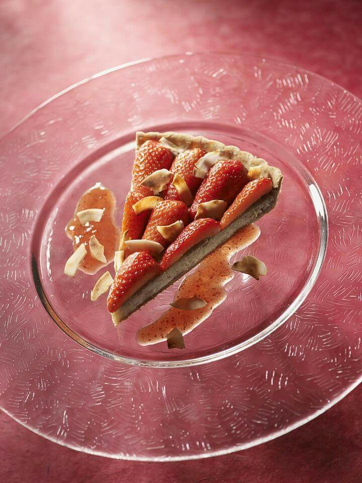 tarte brisé a la fraise