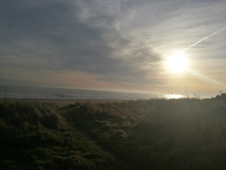 seaside sunset