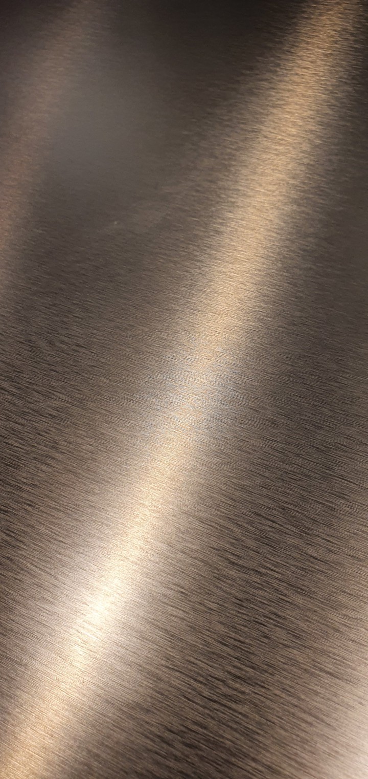 Metallic Table Surface