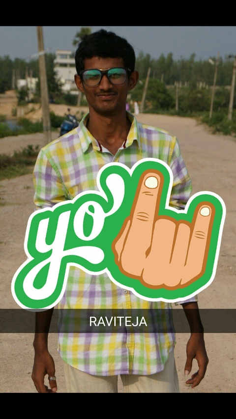 it's me RAVITEJA.