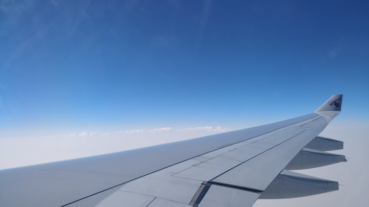 Mountains in the sky