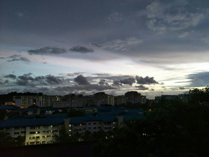 changing skies