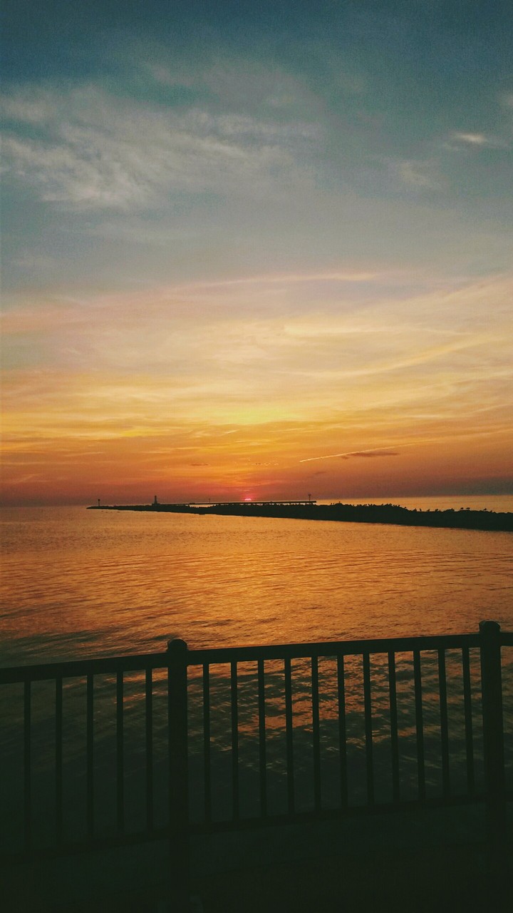Sunset Over Lake Erie