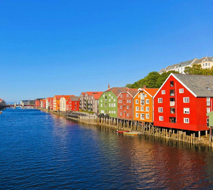 Colourful houses