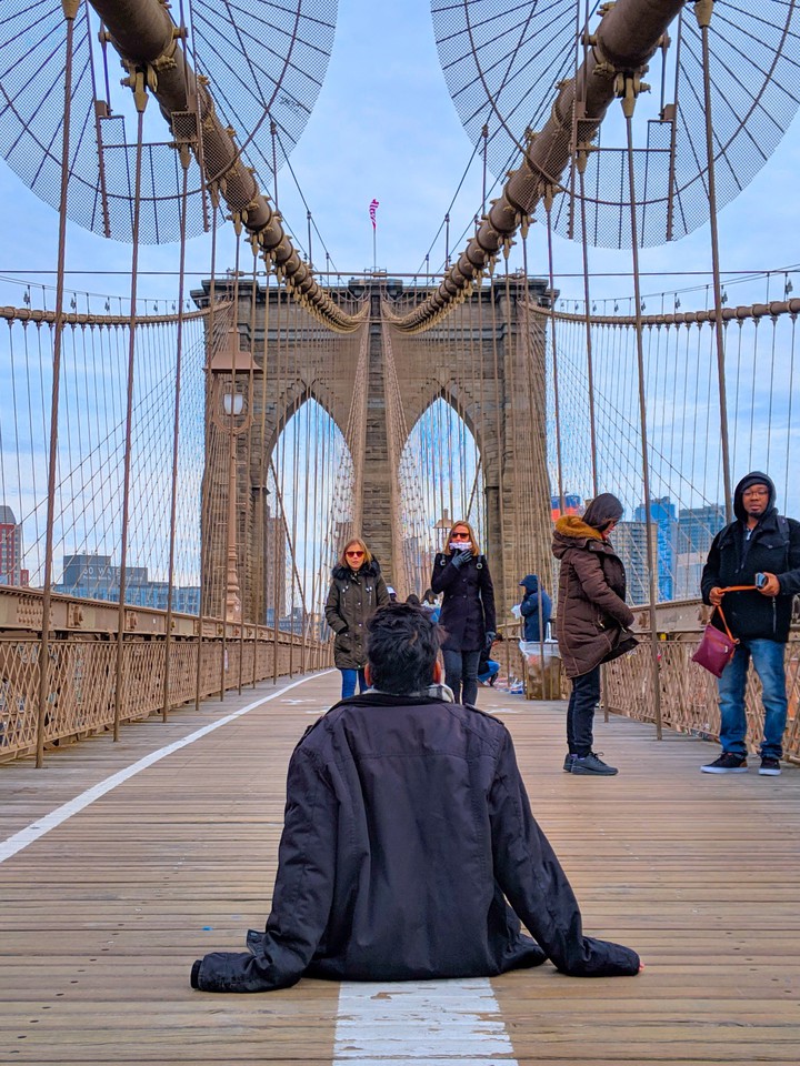 Brooklyn Bridge , New York ,2019 My Spring break ♥️