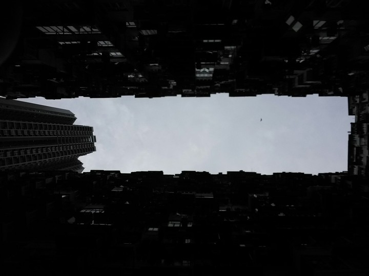 The caged skyline