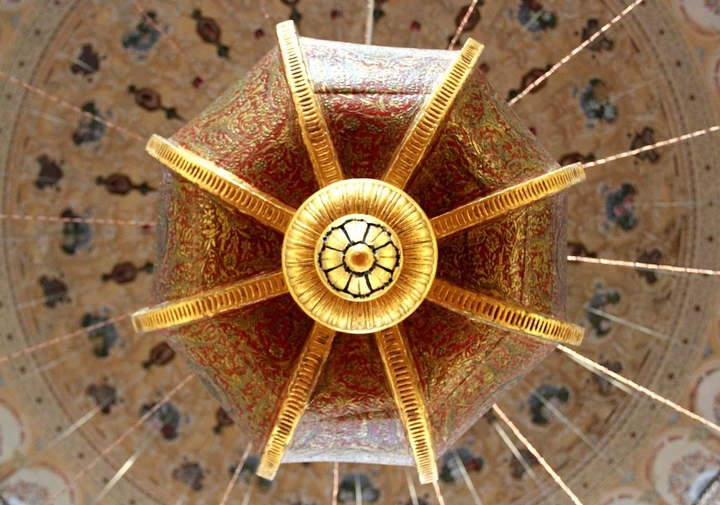 renklerin ve ışıkların dili Süleymaniye Camii