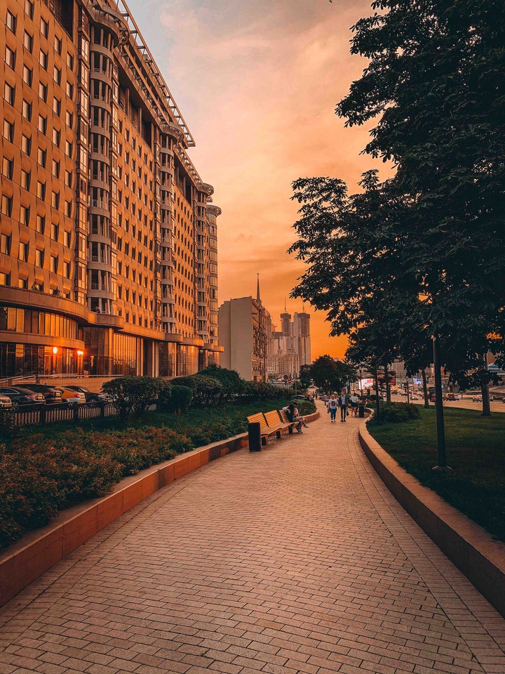 evening lights