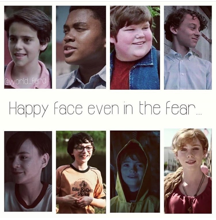 Happy face even in the fear...♡♡