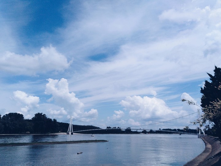 the sky