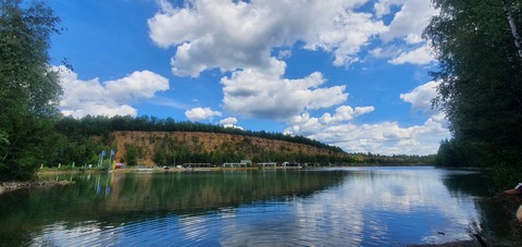 sfondi lake, Cumulus