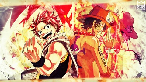 Fire anime hero's
