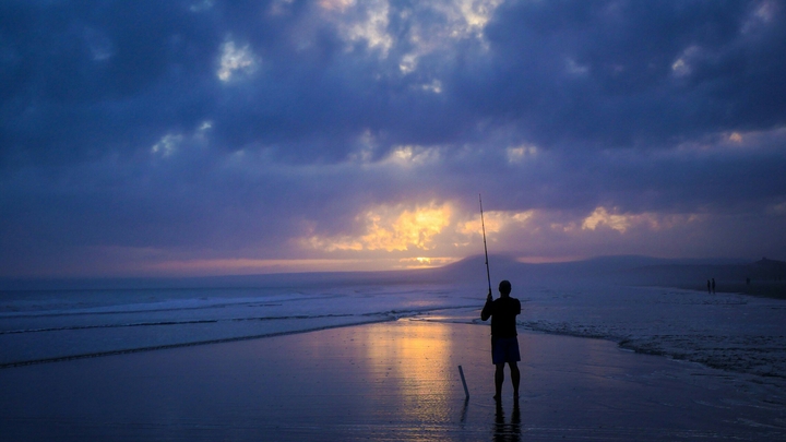 Fishing Man