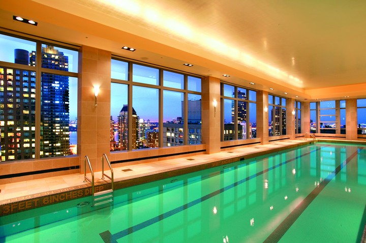 Pool Water City Interior Windows Hotel Light