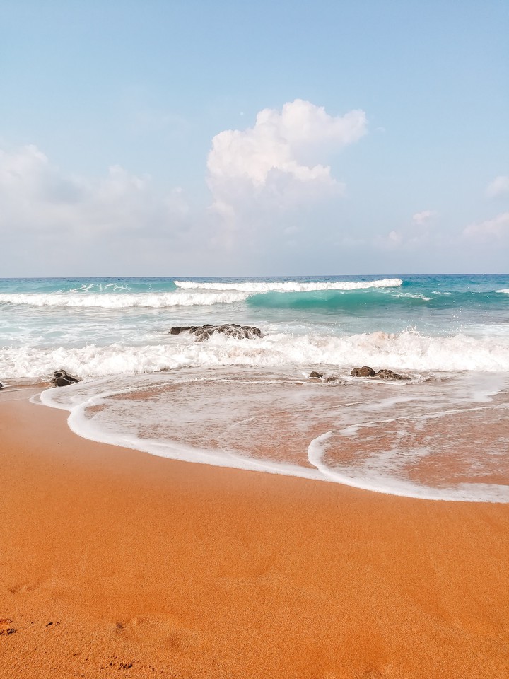 red beach