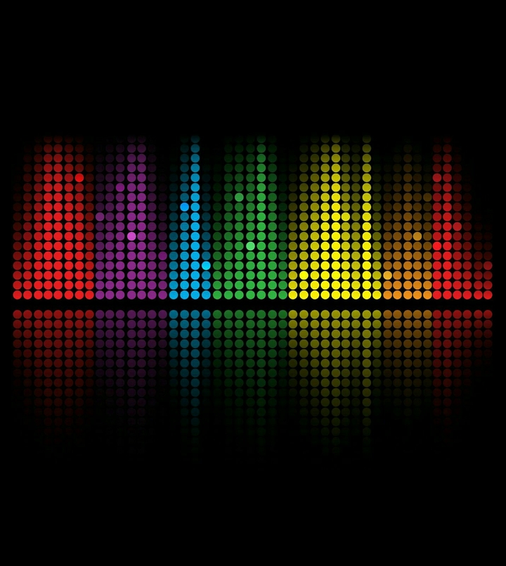 multicolred dashes