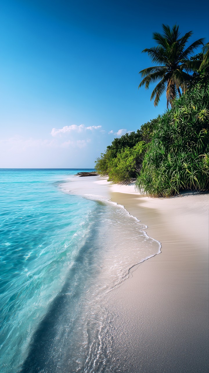 fonds d'écran beach, blue