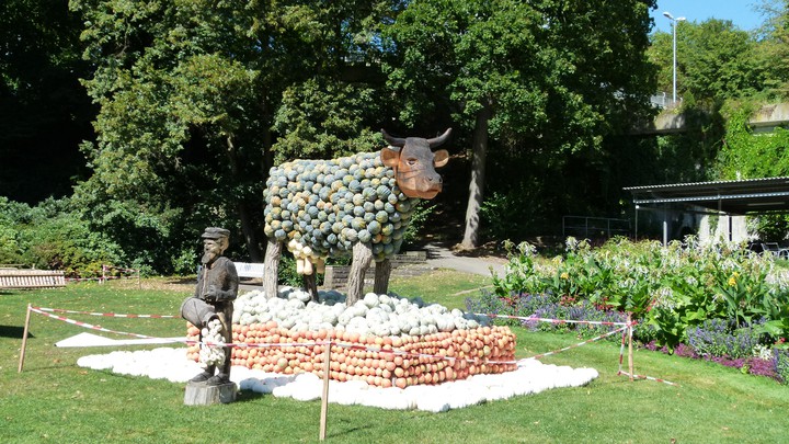 Kürbis Ausstellung Blühendes Barock Schloss Ludwigsburg 2012