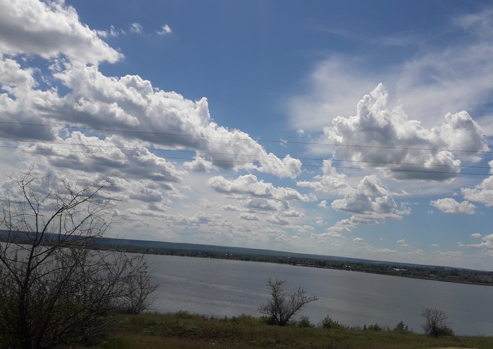 небо