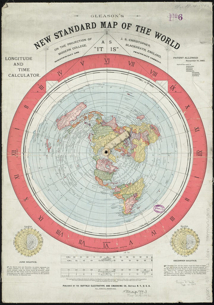 Gleason map 1892 /united nation logo