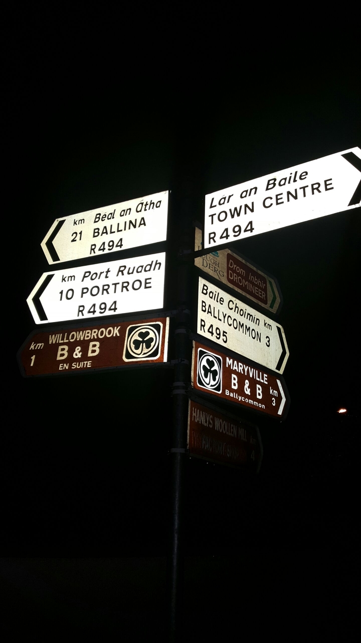 road signs