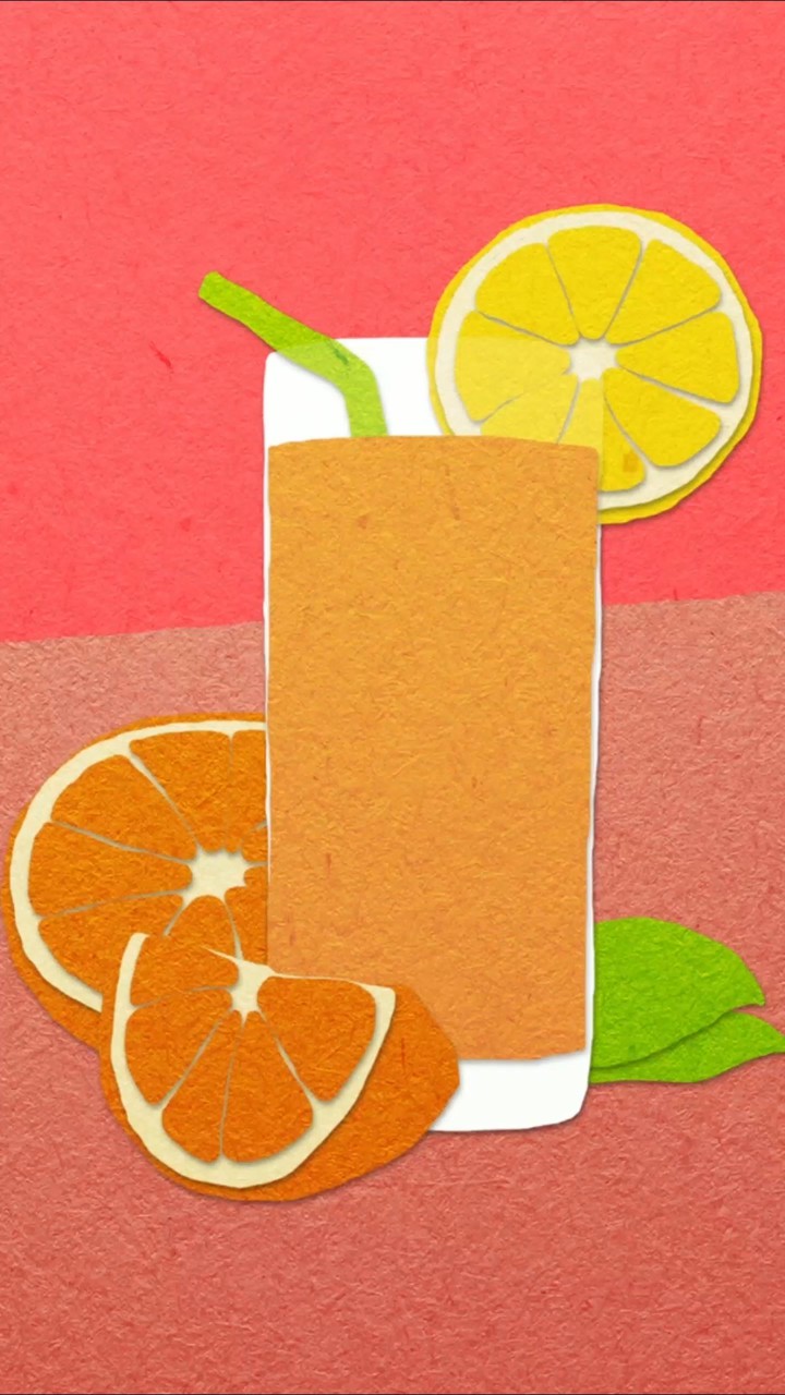 Fruity Drink Straw
