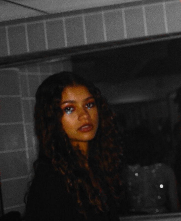 Aesthetic Euphoria Rue / Zendaya Black n White